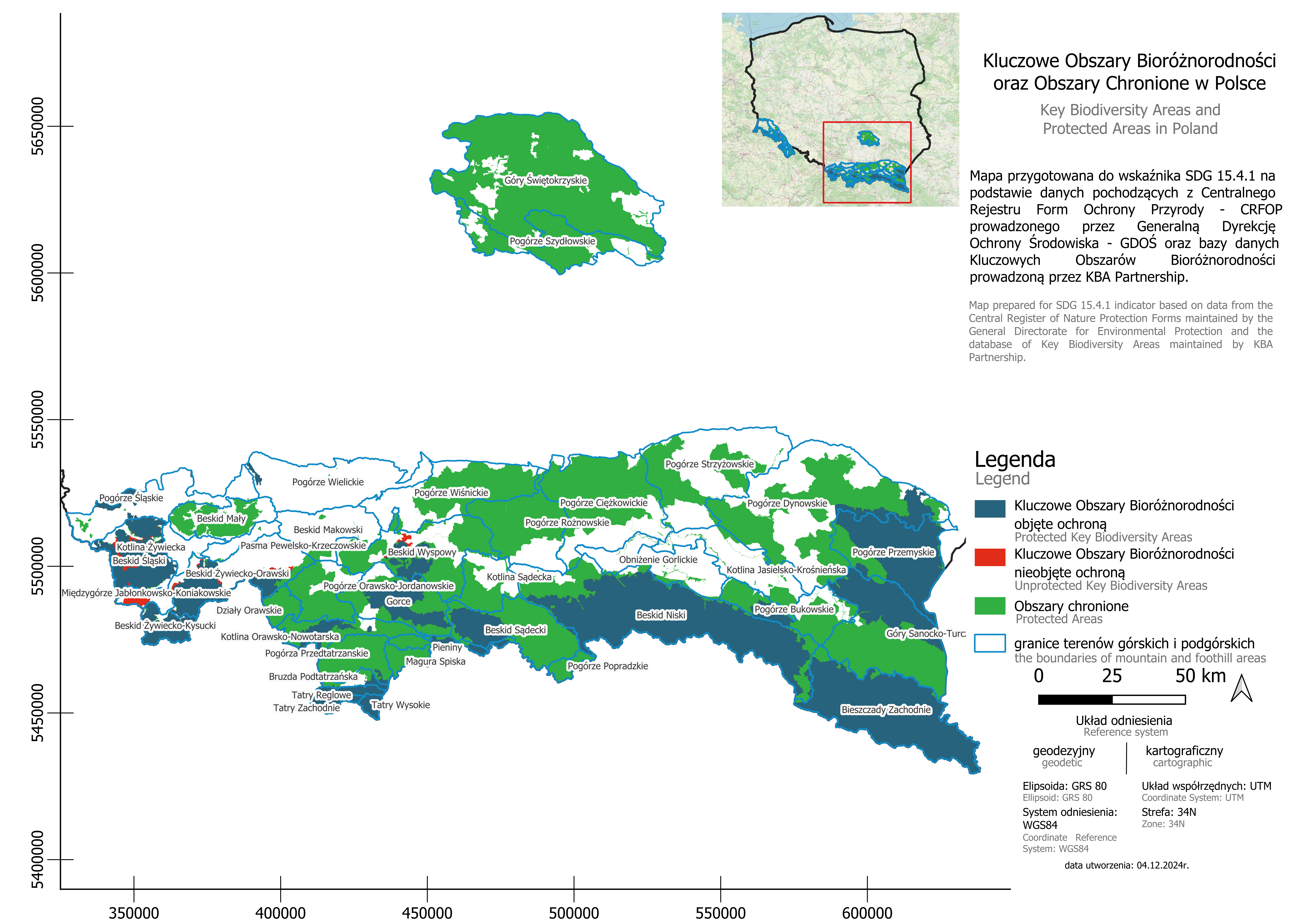 <- Mapa 2 wskaźnika 15.4.1.